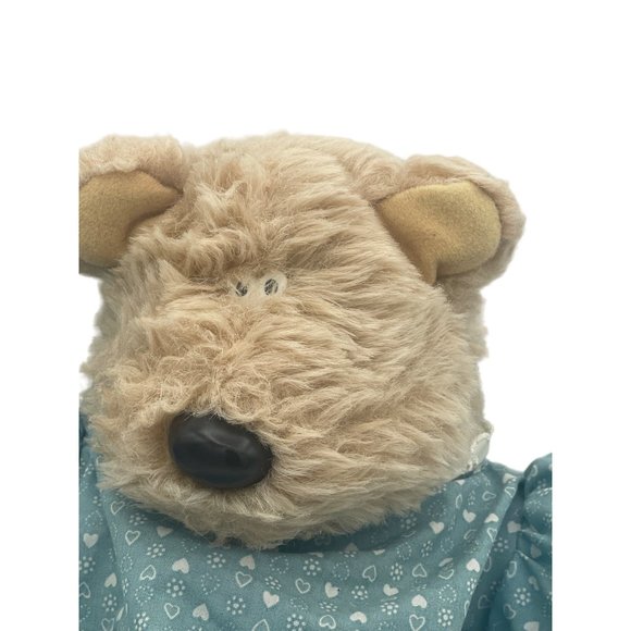 Vintage 1983 Graphics Intl Snuggables Brown Teddy Bear Stuffed Animal Plush Toy - Picture 2 of 7